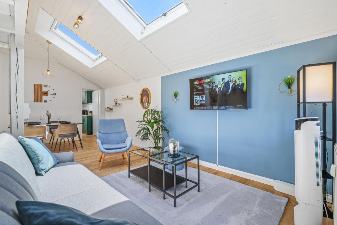 Apart21 - Blue - Maisonette - Netflix - Parking - Near Audi Інґольштадт Екстер'єр фото